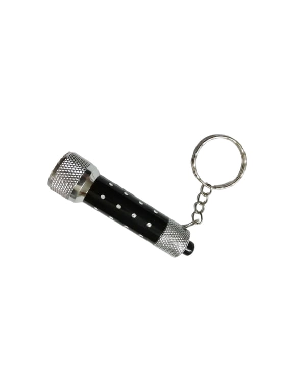 Keychain Flashlight,Portable Design Keychain Light,Convenient for Travel Key Light,Black