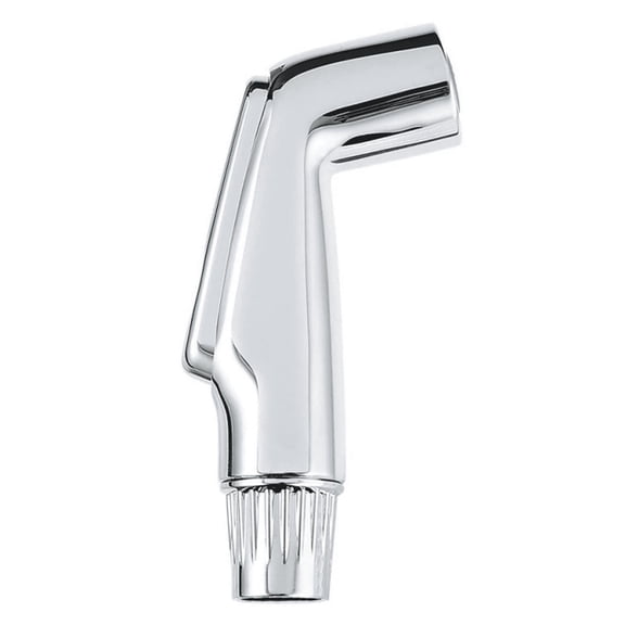 HIBIBUD Kitchen Sink Sprayer Replacement, Chrome Finish Faucet Head with Hose Attachment, Versatile Pull-Down Handheld Sprayer