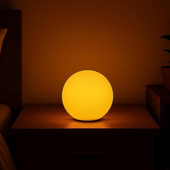 HIBIBUD Led Ball Light,5-Inch Cordless Orb Light with Remote,16 Color Changing Night Light for Kids,Rechargeable Mood Lamp,Ip68 Waterproof for Home,Party,Pool,Christmas Decor