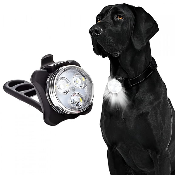 HIBIBUD Led Dog Collar Light Rechargeable Waterproof Luminous Collar Adjustable Dog Night Light Pet Dog Safety Necklace