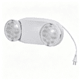thumbnail image 1 of HIBIBUD Led Emergency Lights with Battery Backup Commercial Emergency Light Fixtures for Business Home Power Failure Outage Exit Sign Lighting with Plug in Cord Ac85-277V 200Lm 4Hours, 1 of 7