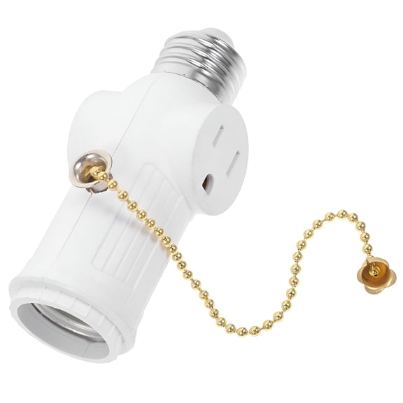 HIBIBUD Light Socket Outlet Adapter Light Bulb Socket Plug Bulb Outlet Adapter Outlet Plug Converter Light Socket Adapter Light Fixture Outlet Socket (US Standard)