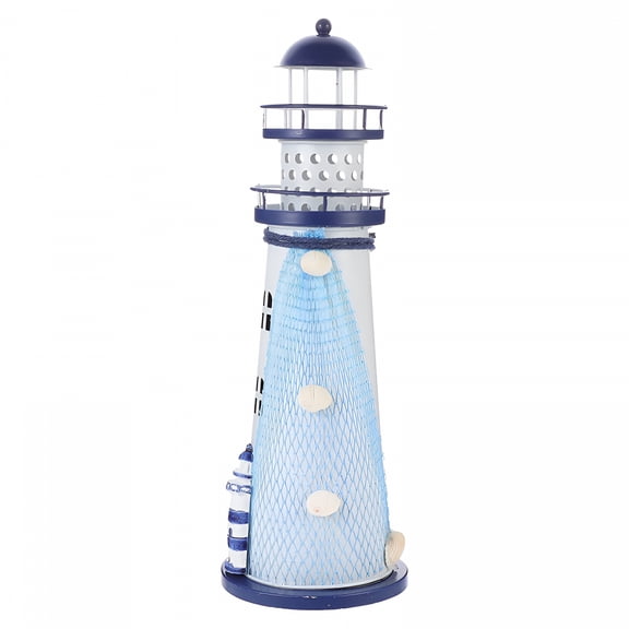 HIBIBUD Lighthouse Night Lights Led Nautical Lighthouse Tower Lamp Ocean Beach Themed Lighthouse Ornament for Home Bedroom Table Decor