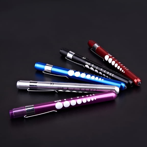HIBIBUD Medical LED Pen Light Flashlight Yellow Light