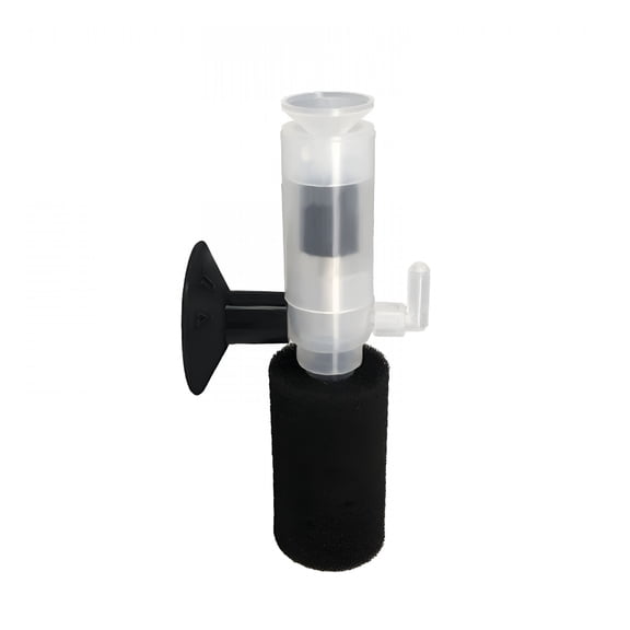 HIBIBUD Mini Aquarium Sponge Filter - Pneumatic Air Driven Bio Filter for Small Fish Tanks Betta Bowls, aquarium filter sponge