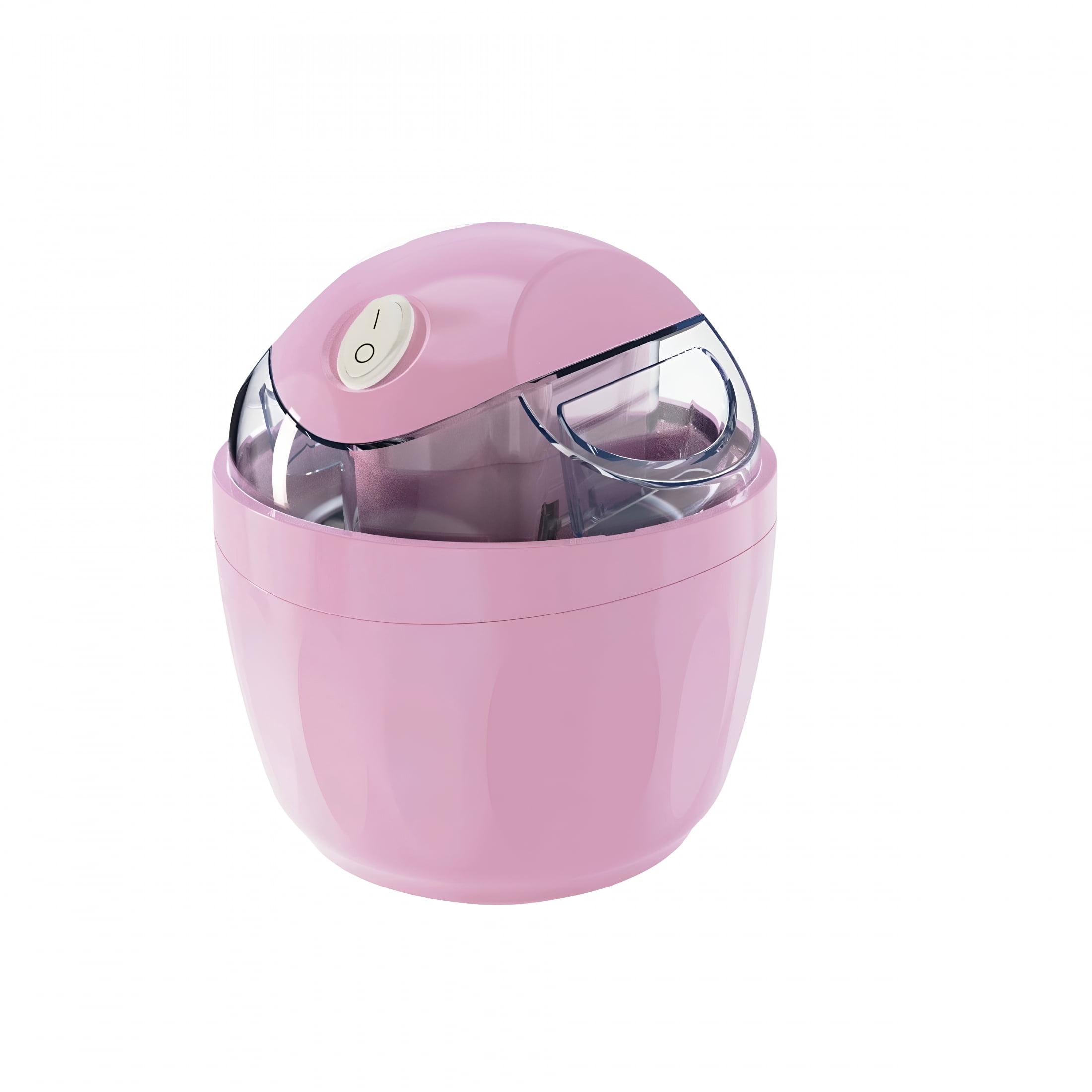 HIBIBUD Mini Automatic Ice Cream Maker,Small Diy Ice Cream Machine for Home Use,Compact 6 Inch Ice Cream Maker Makes Frozen Yogurt,Sorbet,Easy One Touch Operation,Kitchen Appliance