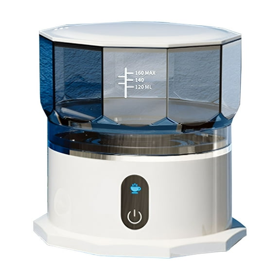 HIBIBUD Mini Coffee Maker,Fully Automatic Hand Brewed Coffee,Small Drip Pot Extraction Coffee Machine,Lightweight Pod Coffee Machine Dry Battery Powered