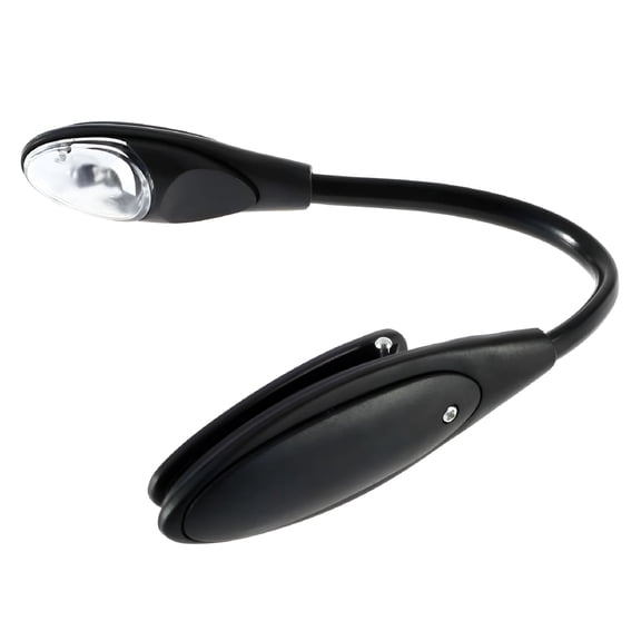 HIBIBUD Mini Flexible Clip-On Book Light Laptop LED Reading Light Lamp