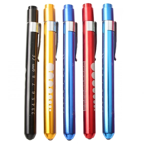 HIBIBUD Mini Pen-Shaped Led Flashlight - Perfect Gift for Medical Professionals and Mechanics Made with Alloy Pen Lights Medical