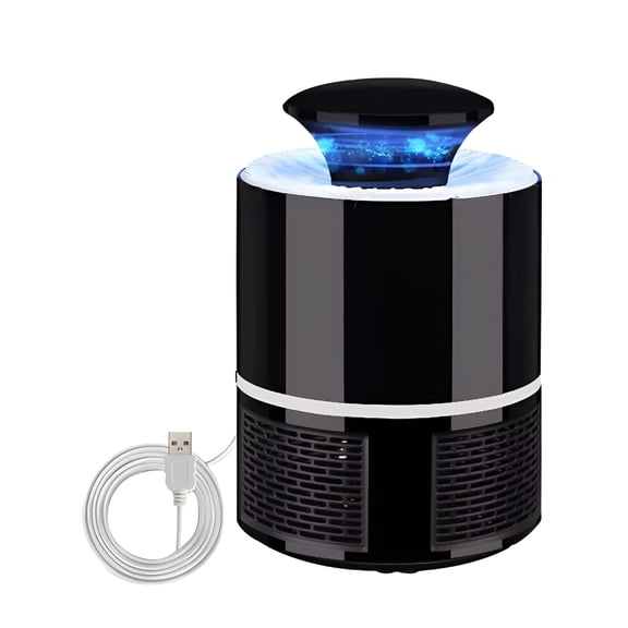 HIBIBUD Mosquito Killer Lamp,Insect Fruit Flies Mosquito Trap,USB Powered Catch Flying Insect with Suction Fan & Light,Fly Traps Mosquito Trap Insect Killer for Home Office Indoor Outdoor