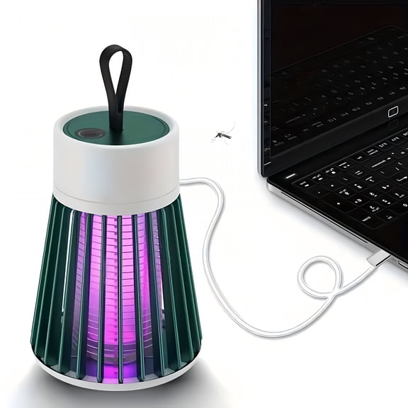 HIBIBUD Mosquito Zapper Fly Trap Mosquito Killer Lamp Usb Electric Radiationless Led Mute Bed Bug Killer Indoor for Mosquito Insect Gnat Moth Fruit Flies with A Small Brush