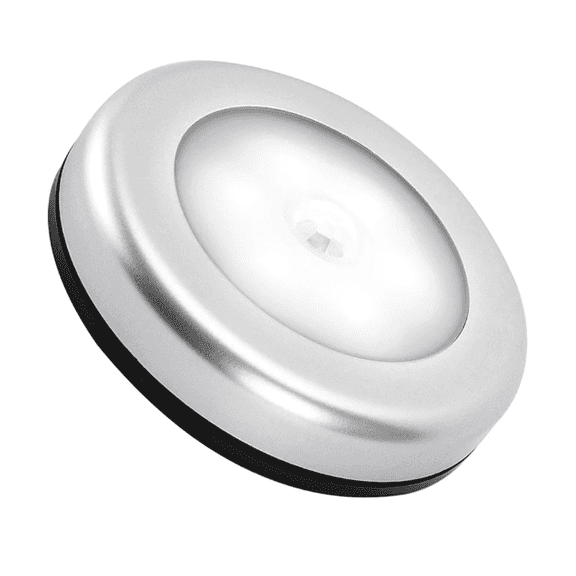 HIBIBUD Motion Sensor Lights, Wireless Battery Operated Wall Light for Indoor & Outdoor Use, White