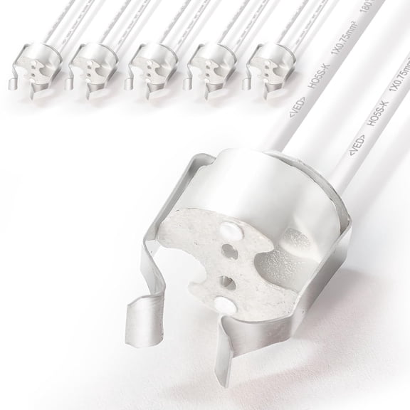 HIBIBUD Mr16 Gu5.3 Socket with Clip/Bracket,Mr11 Light Socket,Mini Bi Pin Base,G4 Gu6.35,Gy6.35,Gx5.3,Gu4 Gz4 Light Socket,Ceramic Wire Connector,Adapter for Mr16 Halogen/Led Bulbs,6Pack