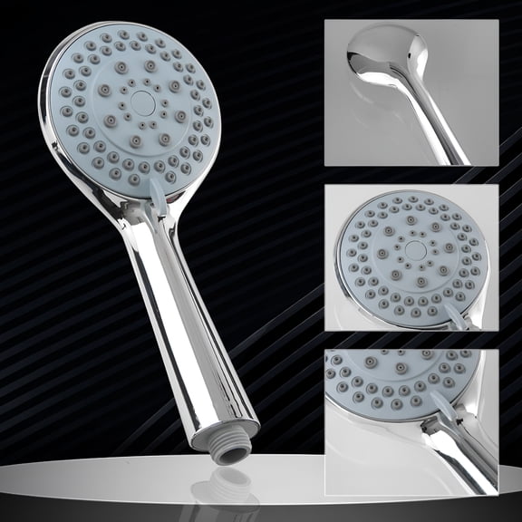HIBIBUD High Pressure Handheld Shower Head with 8ft Hose, Multi-Functional Pressurized Sprayer for Low Water Flow, Stainless Steel