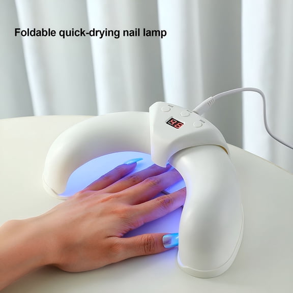 HIBIBUD 2026 New Nail Laser Device for Multiple Fingers,36W U-Shaped Phototherapy Machine Nail Polish Gel Lighting Dryer Antifungal Nail Treatment for Home Use