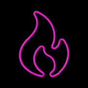 HIBIBUD Neon Light Quick Plug-In Neon Signs Vibrant Glow Neon Lights for Bedroom Pink