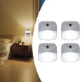 thumbnail image 1 of HIBIBUD Nightlights Plug In Wall,Smart Light Sensor Dimmable Night Light,Compact Practical Hallway Night Light,White, 1 of 7
