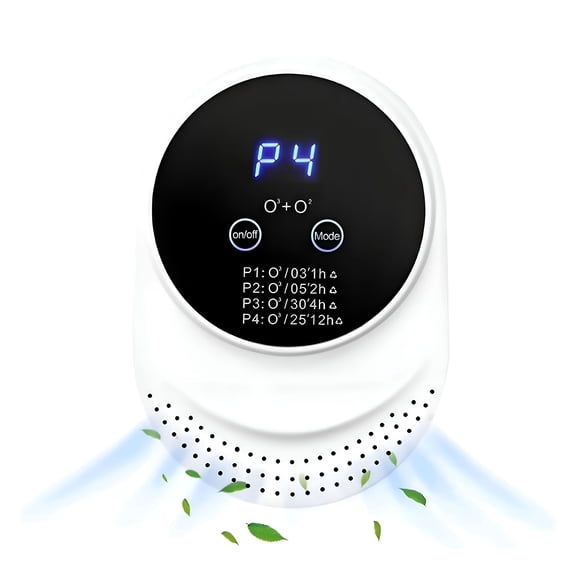HIBIBUD Odor Eliminator for Strong Odor Odor Removal Air Ionizers for Home,Pets,Toilet,Wardrobe,Bedroom,Kitchen,Smoke Us Plug