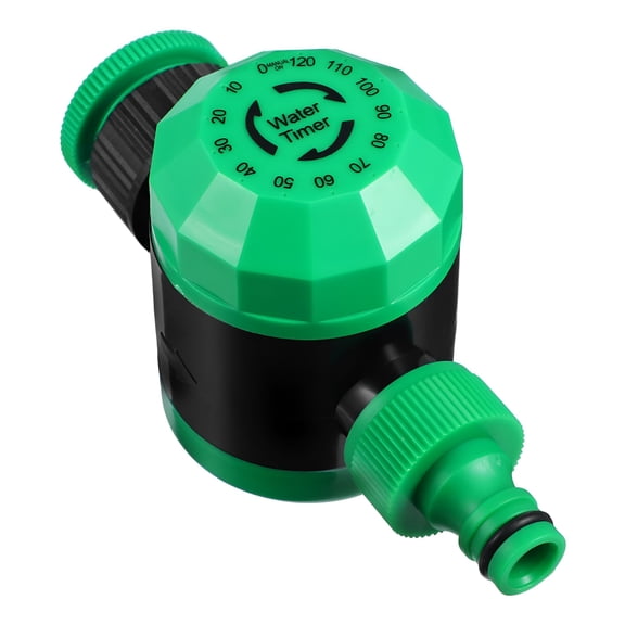HIBIBUD Outdoor Garden Hose Water Timer 2pcs Irrigation Controller with Plastic Minutes Automatic Shut off