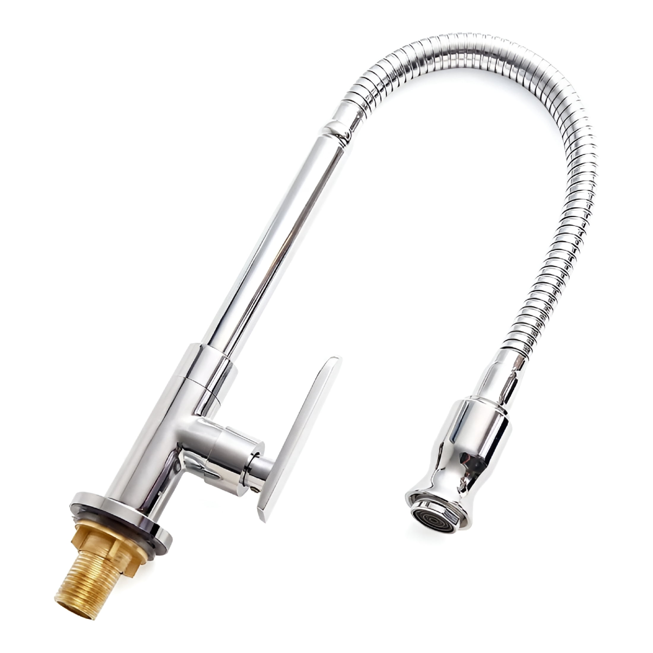 TRES Modern Chrome Plated Outdoor Garden Tap – Water Outdoor Faucet, Plumbing Pipe Fitting