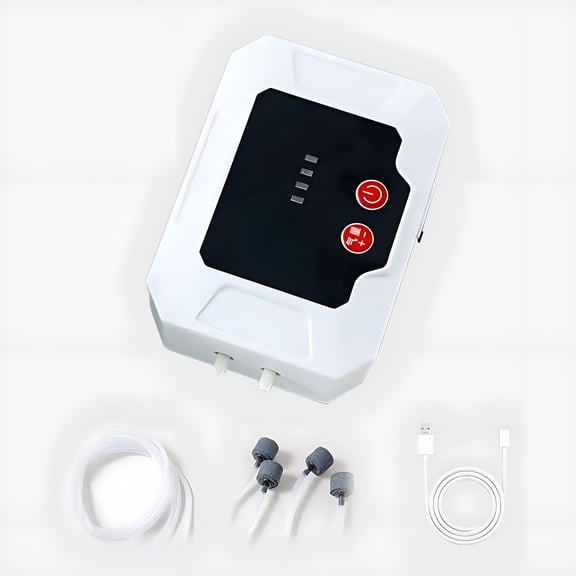 HIBIBUD Oxygen Pump for Outdoor Fishing and Home Use,Rechargeable Oxygen Pump for Fish Tanks