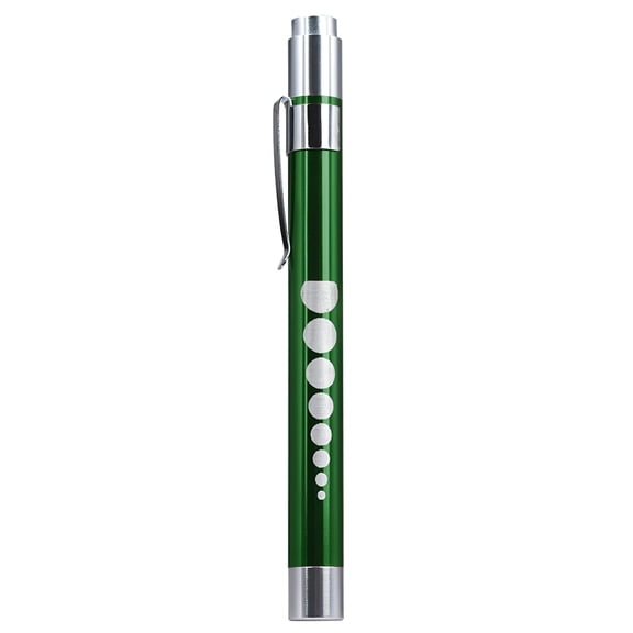 HIBIBUD Pen Light with Pupil Gauge LED Penlight for Nurses Doctors, Emergency Pocket Light Inspection Torch with Clip