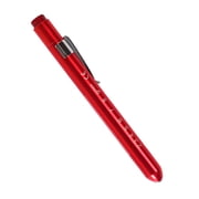 HIBIBUD Penlight,Tail ButtonPenlights for Nurses,Progressive Chart with Pupil Comparison Pocket Flashlight,Red