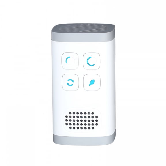 HIBIBUD Plug-In Mini Ozone & Negative Ion Air Purifier, 2-in-1 Odor Eliminator
