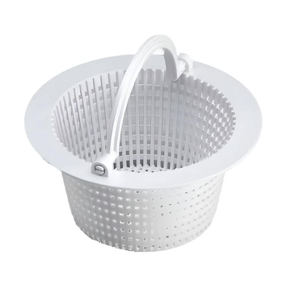 HIBIBUD Pool Strainer Basket Accessories Supplies,with Handle Pool Skimmer Basket Pool Filter Basket Cleaning Leaves in Ground Pool