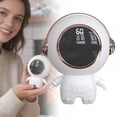 thumbnail image 1 of HIBIBUD Portable Astronaut-Shape USB Digital Rechargeable Heater with Fast Heating Technology,Compact Personal Heater for Winter Use with Adjustable Temperature Settings, 1 of 8