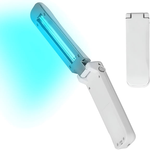 HIBIBUD Portable Handheld UV Lamp, 3W 253.7nm USB Light