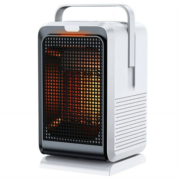 HIBIBUD Portable Heater,Remote Control Space Heater,Multi-Purpose Use of One Machine Cordless Heater,Power Outage Protection Garage Heater,Style1