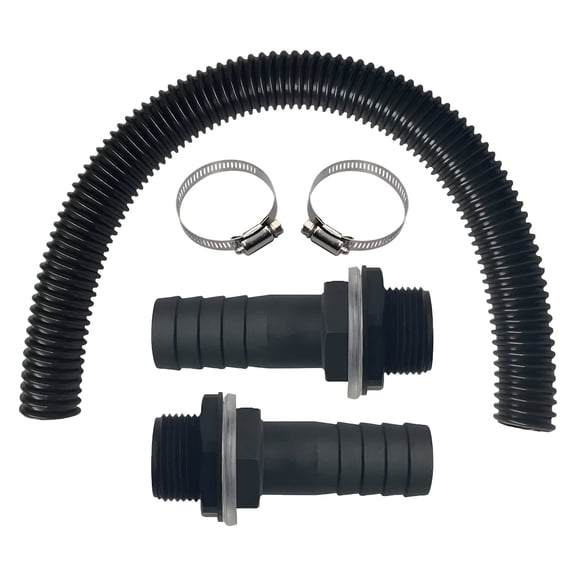 HIBIBUD Rainwater Collection System-Rain Barrel Diverter Kits,Speedy Rain Collector,Rainwater Collector Downpipe,Water Collection System,Catch Rain Water for Outdoor Chores