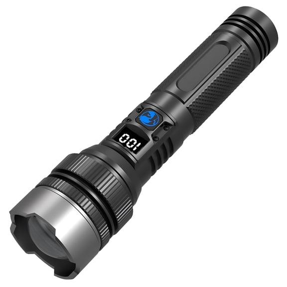 HIBIBUD Rechargeable Flashlights 2000 High Lumens,Long Range 5000Ft,Super Bright Led Flashlight Usb C,High Powered Multi-Functional Heavy Duty Strong Flash Light High Beam,For Emergency Security