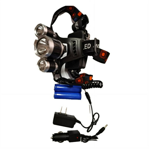 HIBIBUD Rechargeable Headlamp,Bright Light Zoom Hard Hat Light,Multiple Charging Methods Head Lamp,Control Angle Led Headlamp,Style5