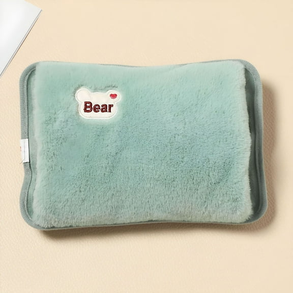 HIBIBUD Rechargeable Warm Hands Treasure Warm Handbag Heater Hand Warmer Heat Pack Electric Hot Water Bag (Grey)