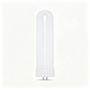 HIBIBUD Replacement Bulb for Katchy Indoor Insect and Flying Bug Traps 15W Bug Zapper Bulb-T6 U-Shape Fluorescent Uv Insect Zapper Light Bulb-G10Q-4 Base-Blacklight-1 Pack