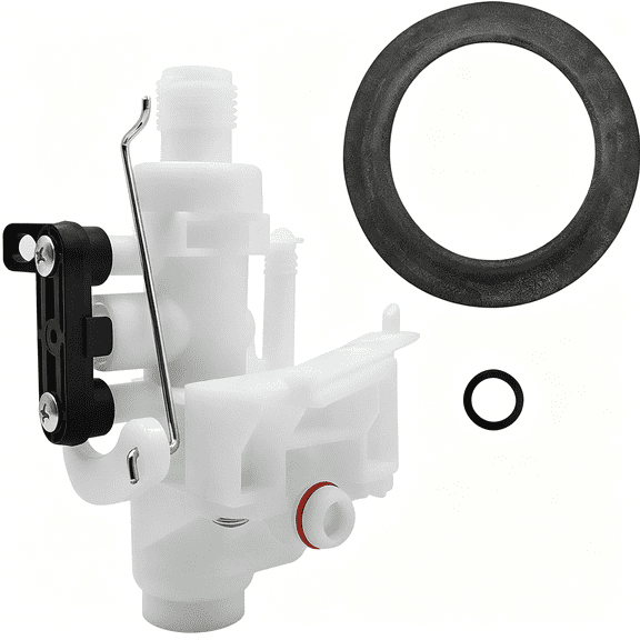 HIBIBUD Rv Toilet Water Valve Kit,Compatible with Aqua Magic V High and Low Models