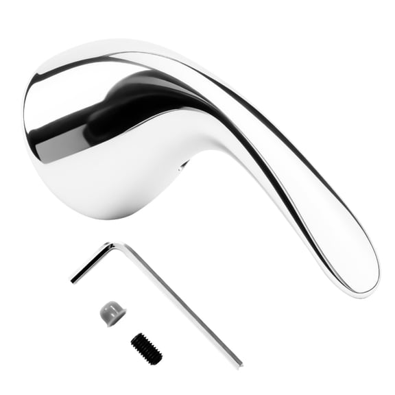 HIBIBUD Shower Handle Shower Handle Replacement,For 1300/1400 Series Tub Faucets,Metal Lever Single Faucet Handle,Shower Faucet Handle,Chrome