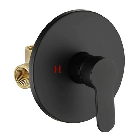 HIBIBUD Shower Head Rainfall Hidden Installation Shower Faucet Set In-Wall Design Shower Faucet Style