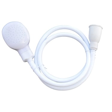 HIBIBUD Shower Head Rainfall Quick-Connect Design Detachable Shower Head Lightweight Shower Faucet Style