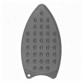 HIBIBUD Silicone Iron Rest Pad,Multipurpose Iron Hot Resistant Mat,Iron Rest Plate for Ironing Board,Steam Compact Mat,Grey