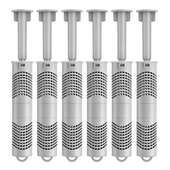 HIBIBUD Silver Ion Cartridge for Hot Spring Spa,Ag+ Mineral Stick(6-Pack),Continuous Silver Mineral Cartridge for Fresh Clear Spa Water Care; Fits Oem 71325,80010&W20750-No Saltwater Or Smart/Iq