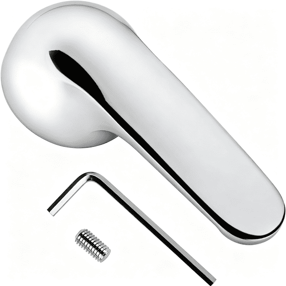 HIBIBUD Single Metal Lever Handle Kit for 1300/1400 Series Tub Faucet for H79,Shower Handle Chrome