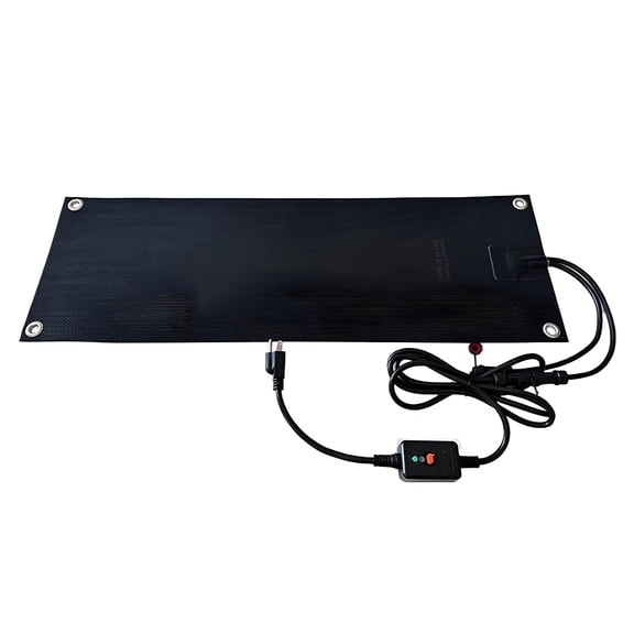 HIBIBUD Snow Melting Mat 10x30 In, Connectable Heated Walkway Pad