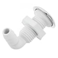 thumbnail image 1 of HIBIBUD Spa Massage Bathtub Jet Nozzle White for Deep Tissue Bubble Massage and Hydrotherapy, 1 of 8