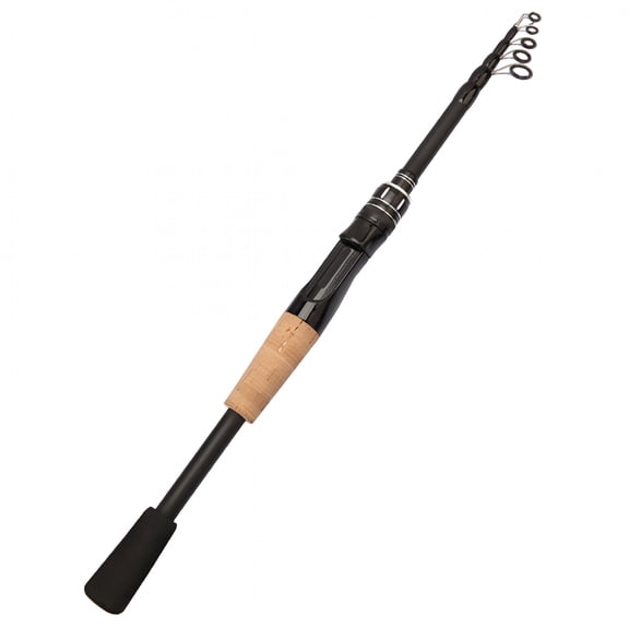HIBIBUD Spinning Telescopic Fishing Pole Lightweight Collapsible Fishing Baitcasting Rod Professional Portable for Saltwater Freshwater Fishing