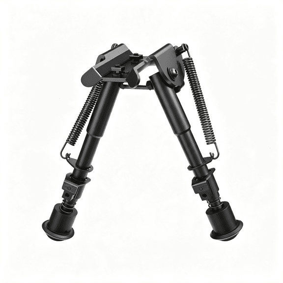 HIBIBUD Tactical M Lock Bipod 6-9 Inch Lightweight Rifle Bipod Directly Attach to M Lock System for Hunting and Shooting, Stable Bipod