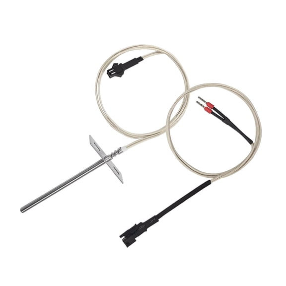 GJX Temperature Probe for Wood Pellet Grills - Durable Steel,Resistant to Extremes,BBQ Use