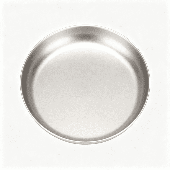 HIBIBUD Titanium Camping Plate for Backpacking & Outdoor Dining | Ultralight Titanium, Stackable Design, Corrosion Resistant, Ideal for Camping, Hiking & Backpacking